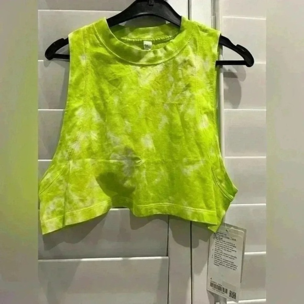 LululemonAll yours  crop tank